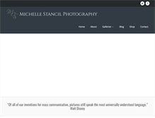 Tablet Screenshot of michellestancil.com